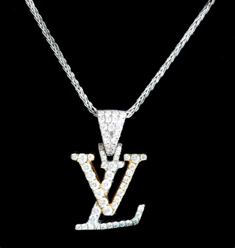 louis vuitton necklace replica|louis vuitton necklace with diamond.